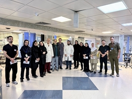 قدردانی اساتید مجتمع بیمارستانی امیراعلم از کادر سلامت در آستانه آغاز سال نو 1405